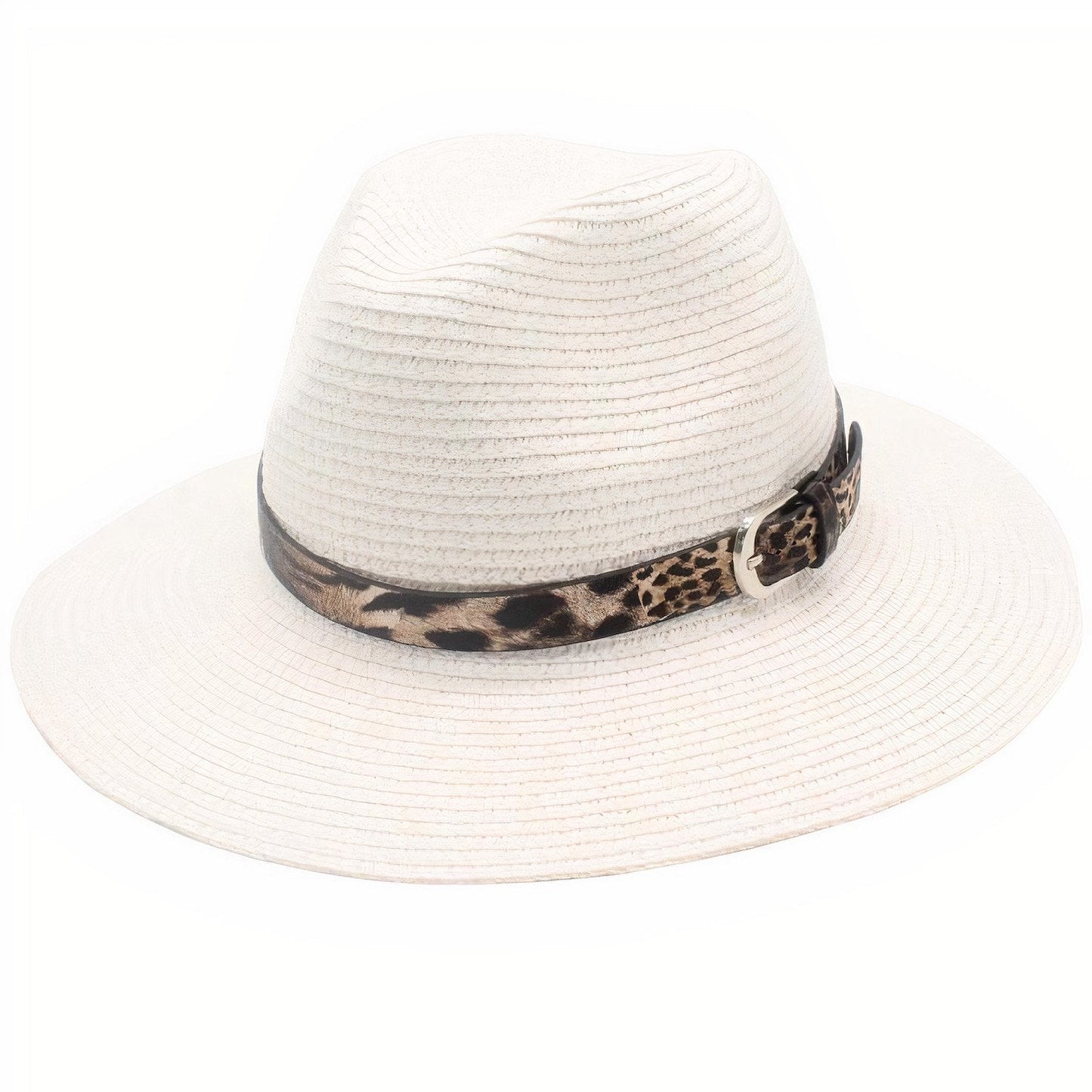 Chapeau de Paille Femme style Léopard Édition Limitée