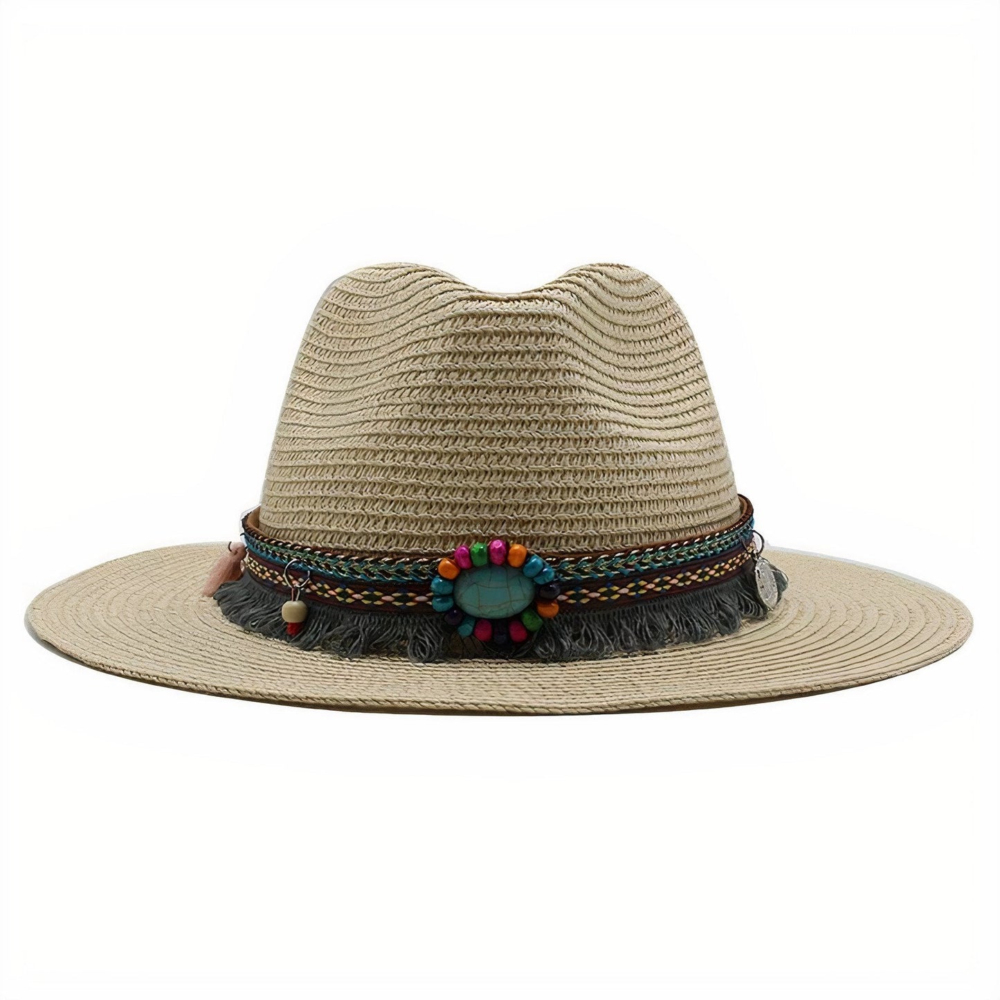 Chapeau de Paille Artisanal Élégance Naturelle