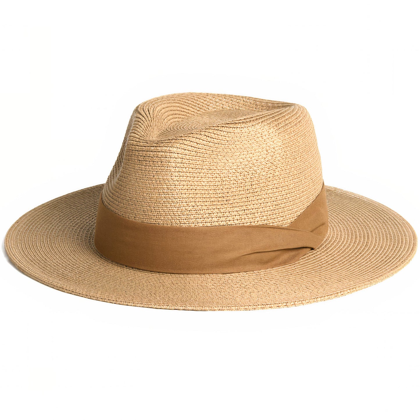 Chapeau de Paille Tressé pour Homme Élégance au Soleil