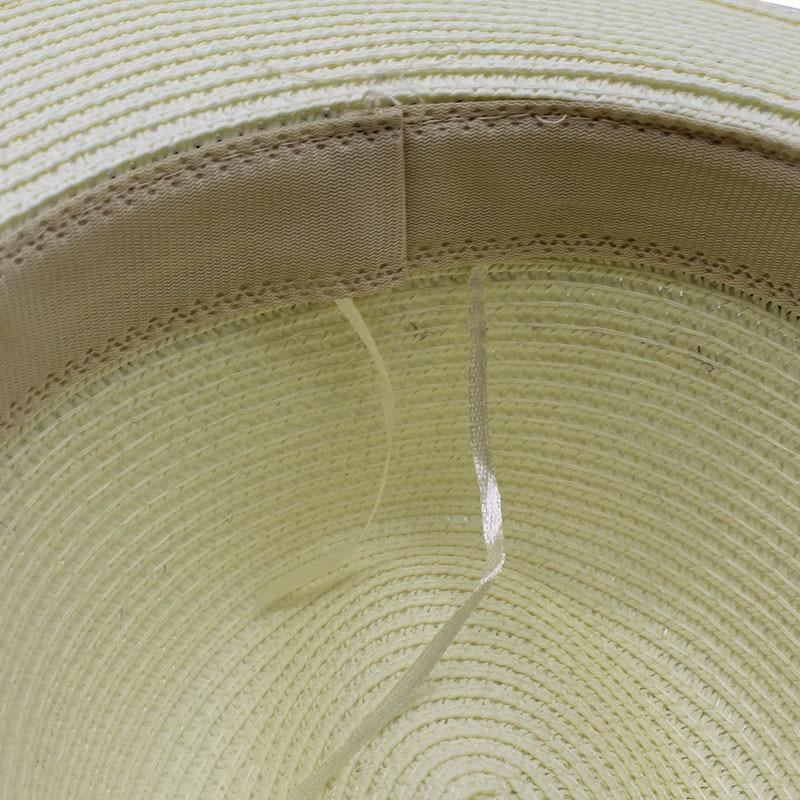 Chapeau de Paille avec Bandeau en Cuir  Édition Limitée