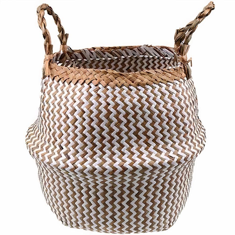 Panier Cache Pot en Osier