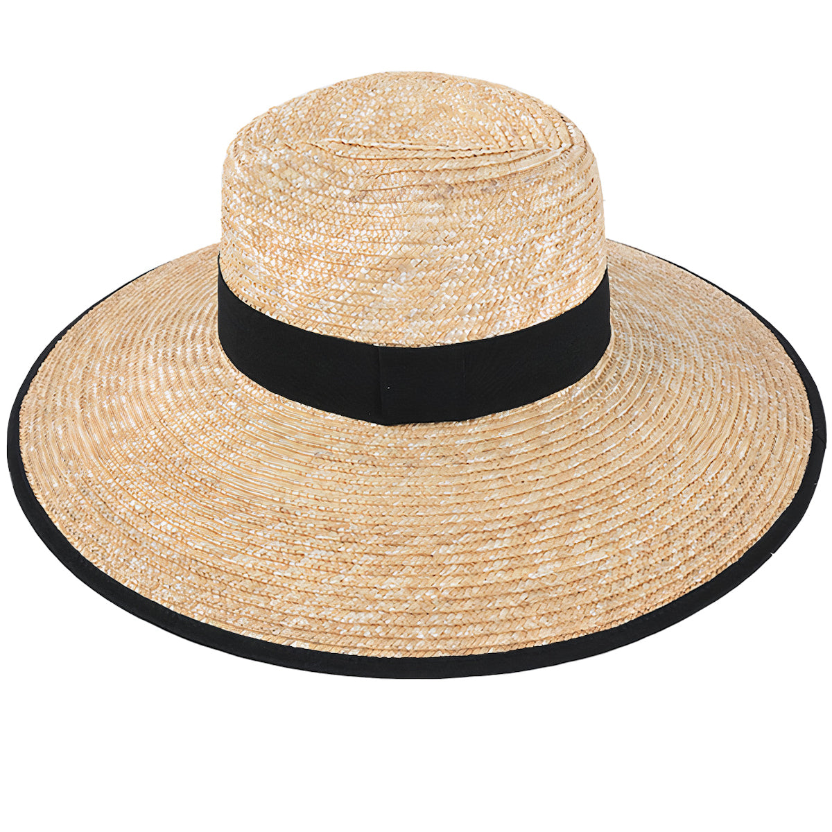 Chapeau de Paille  Bandeau Noir