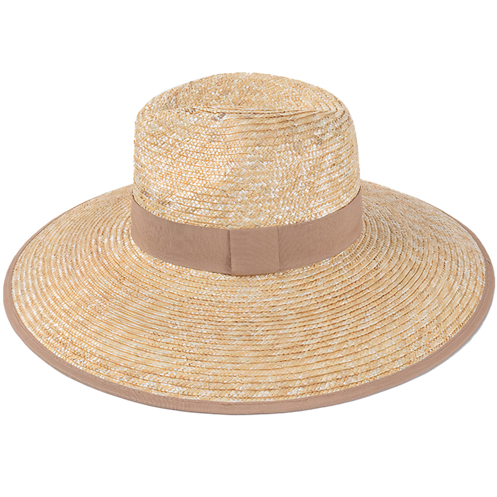 Chapeau de Paille  Bandeau Beige