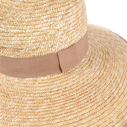 Chapeau de Paille  Bandeau Beige