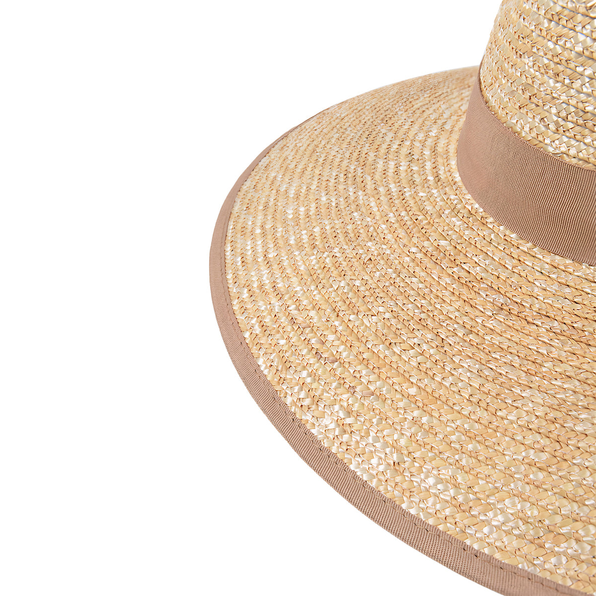 Chapeau de Paille  Bandeau Beige