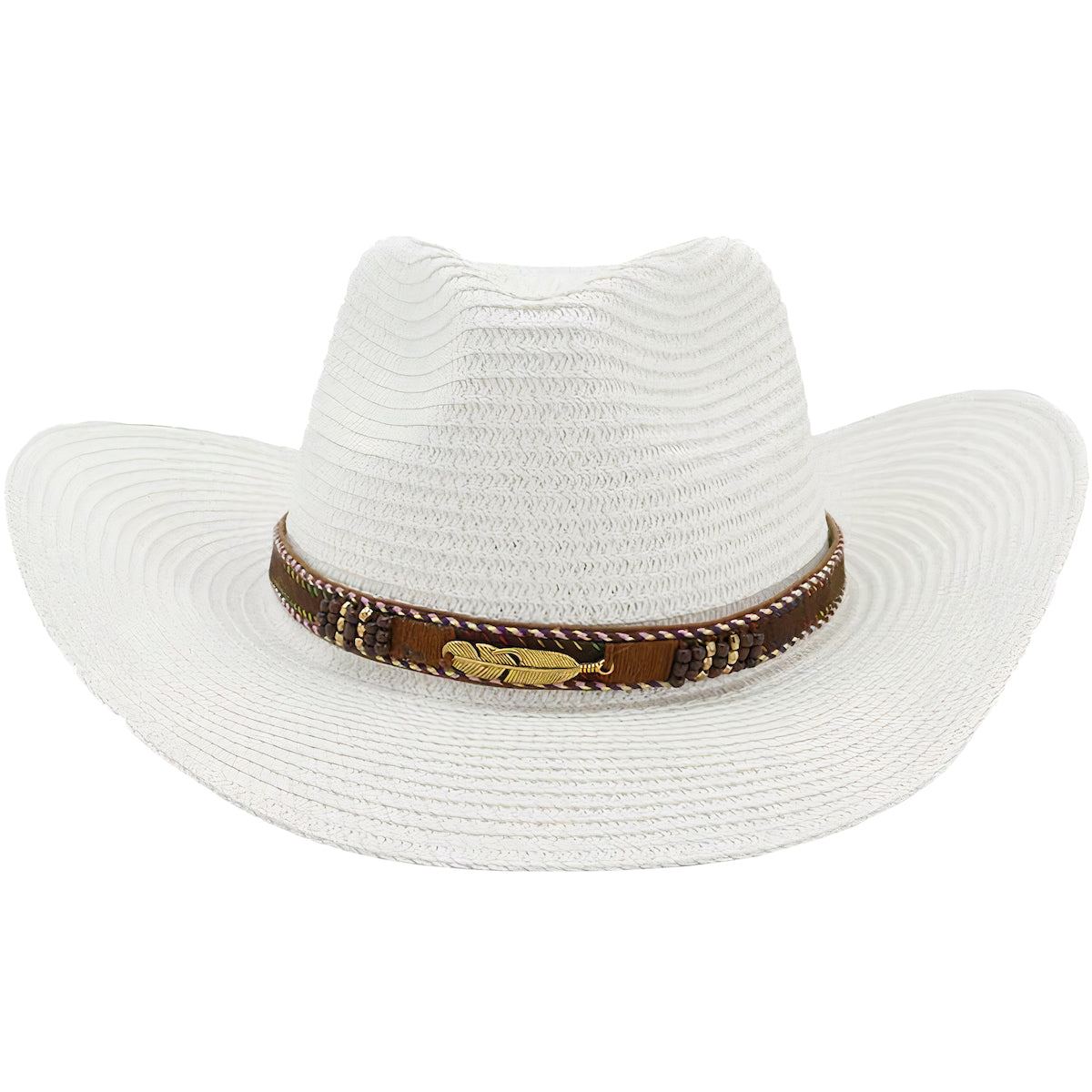 Chapeau de Paille  Perles & Plume