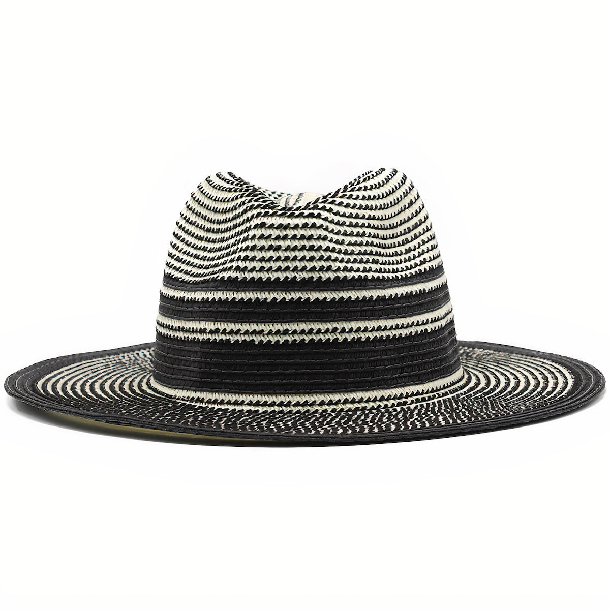 Chapeau de Paille Blanc & Noir