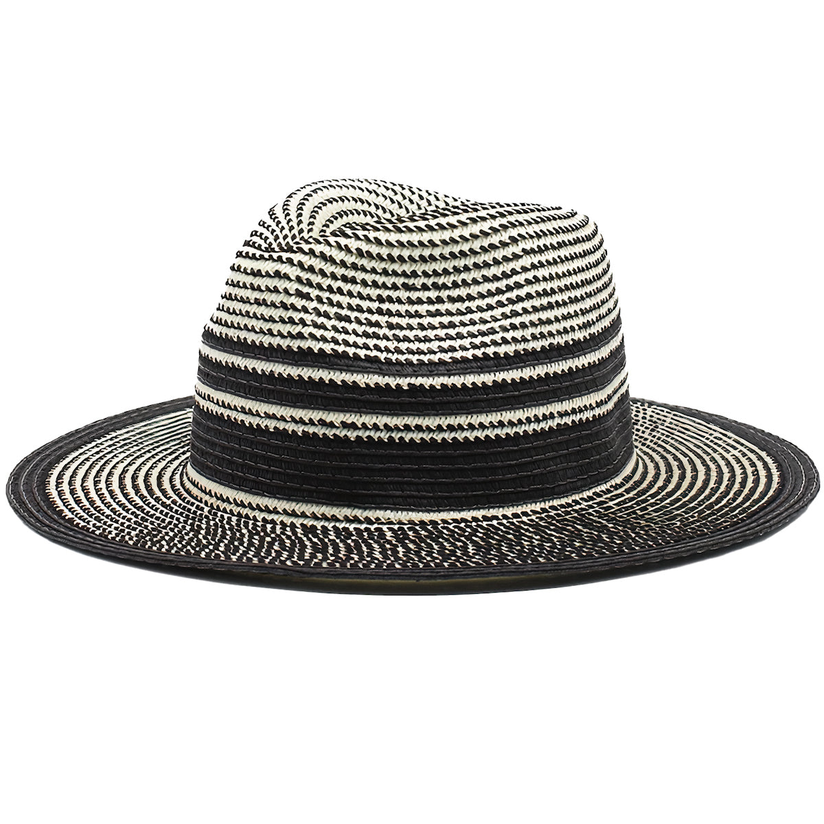 Chapeau de Paille Blanc & Noir