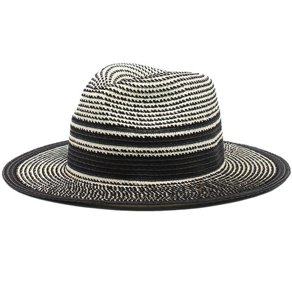 Chapeau de Paille Blanc & Noir