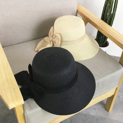 Chapeau de Paille Noir Bohème  Édition Limitée