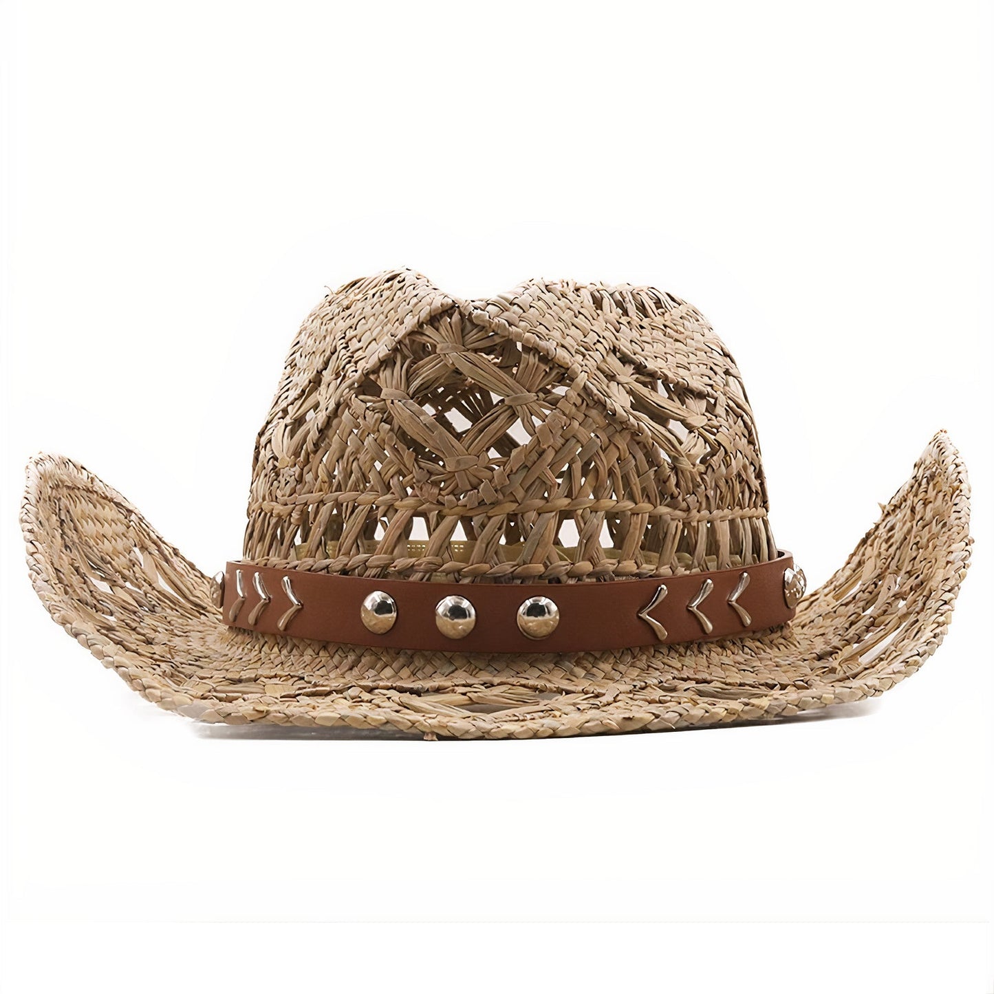 Chapeau de Paille Tressée Cowboy  Édition Spéciale