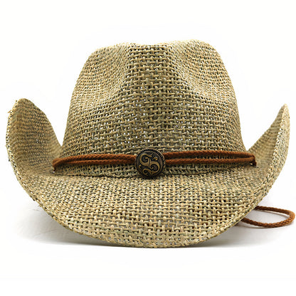 Chapeau de Paille Style Cowboy