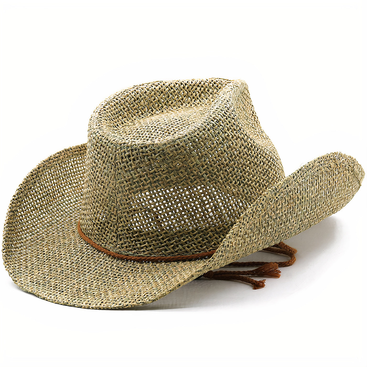 Chapeau de Paille Style Cowboy