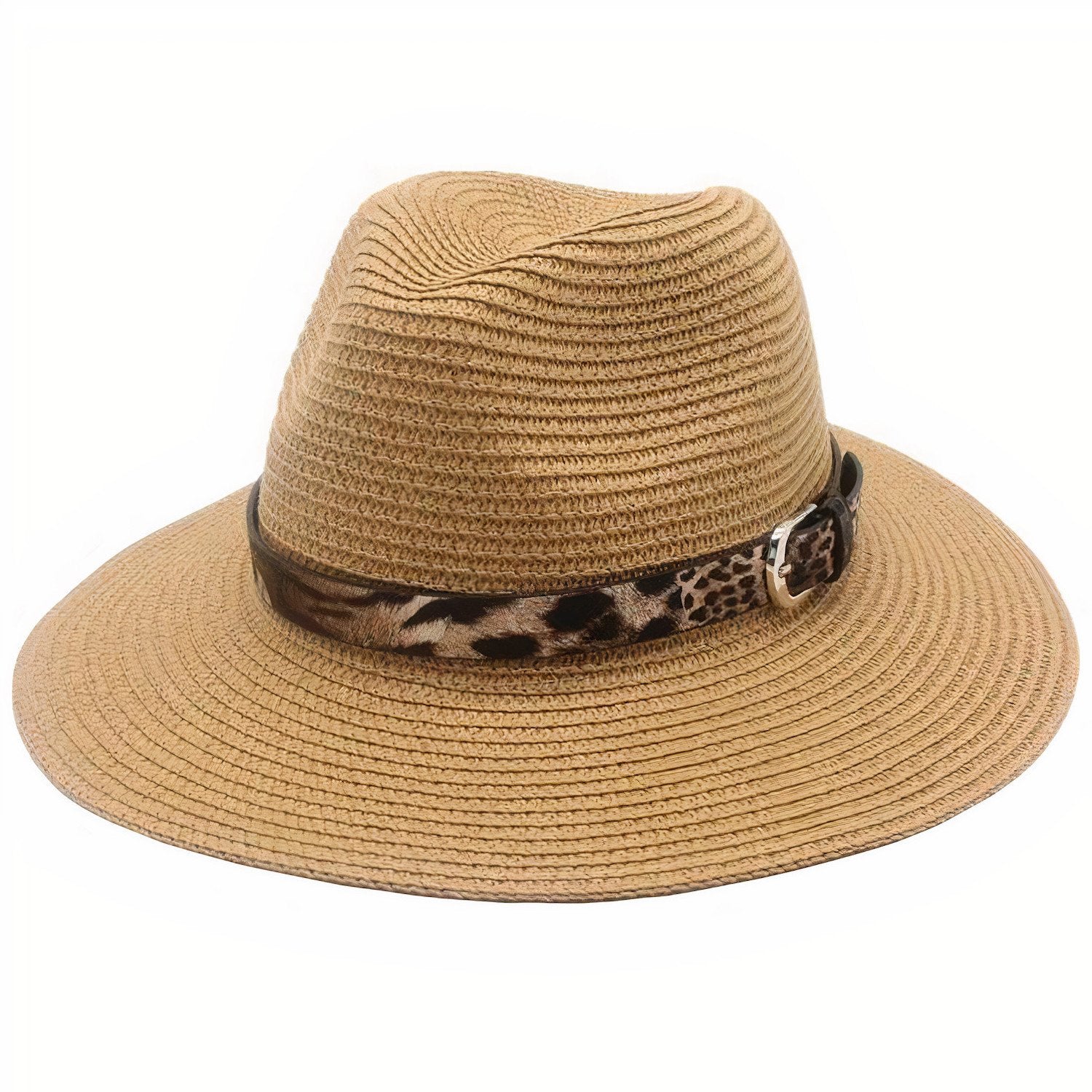 Chapeau de Paille  Bandeau Léopard