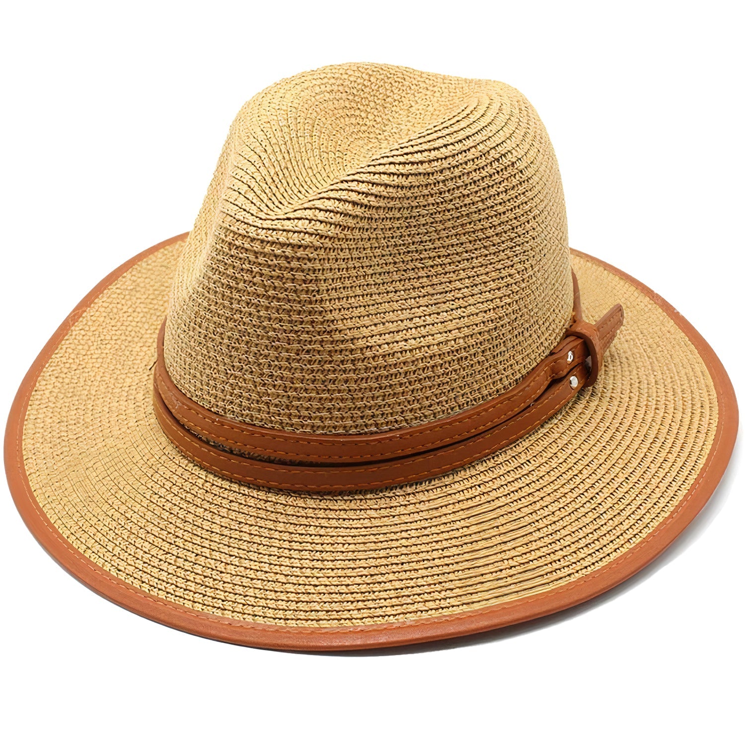 Chapeau de Paille Panama Marron