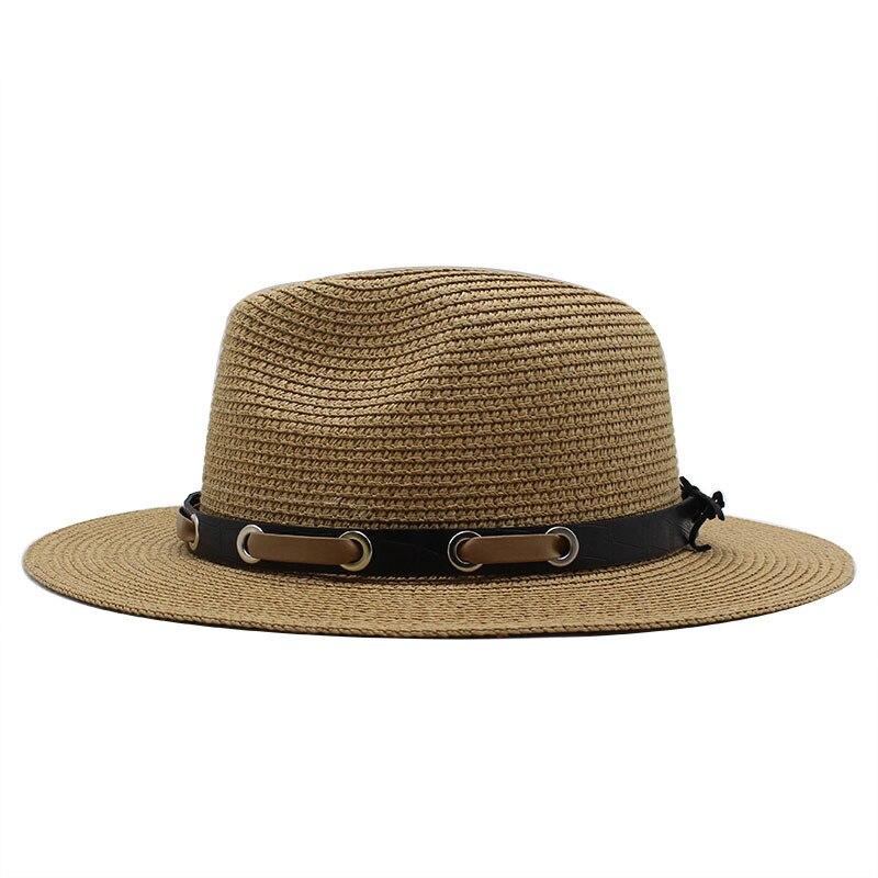 Chapeau de Paille & Cuir Panama