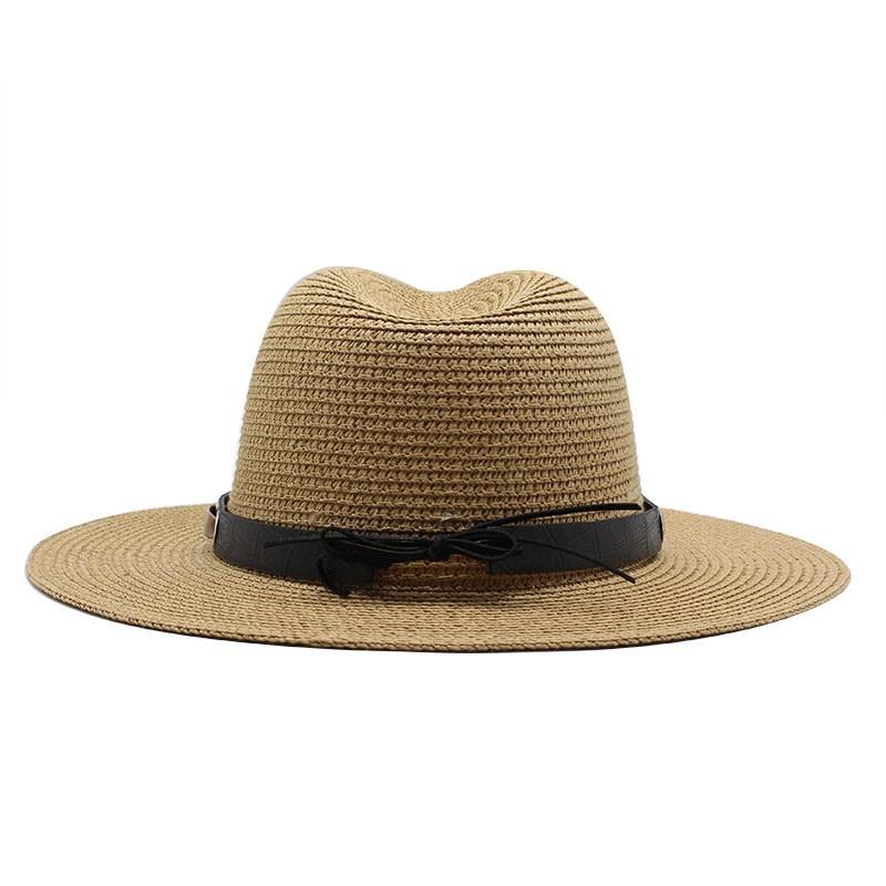 Chapeau de Paille & Cuir Panama