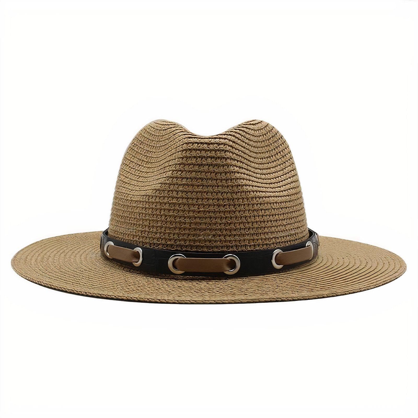 Chapeau de Paille & Cuir Panama