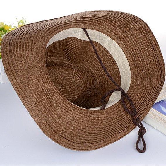 Chapeau de Paille Cowboy pour Homme