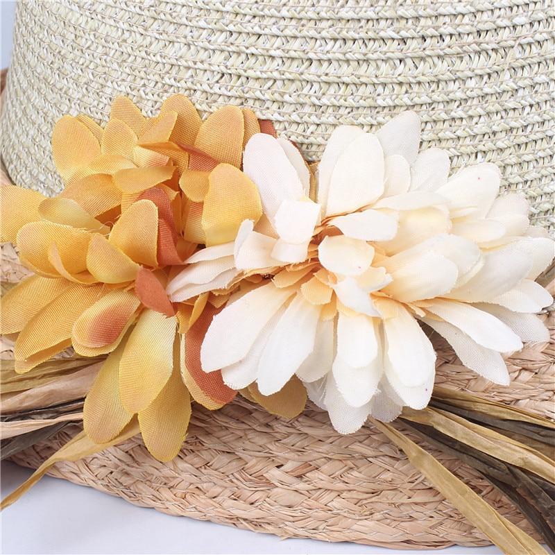 Chapeau de Paille Fleuri  Collection Printemps