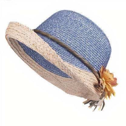 Chapeau de Paille Fleuri  Collection Printemps