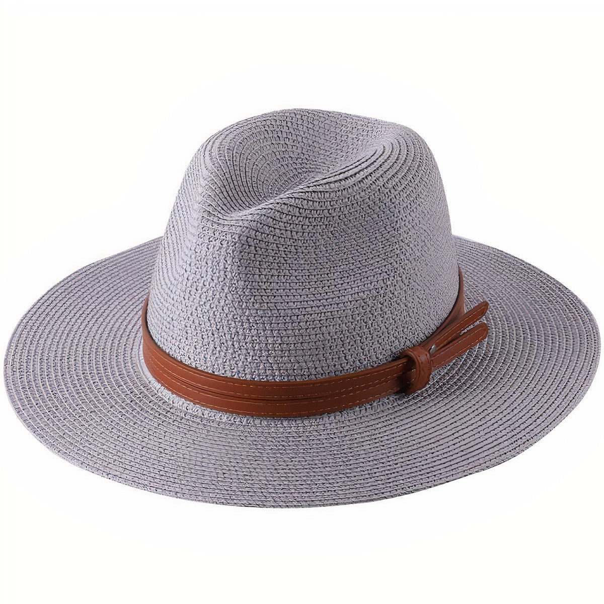 Chapeau de Paille Gris Homme  Élégance Assurée