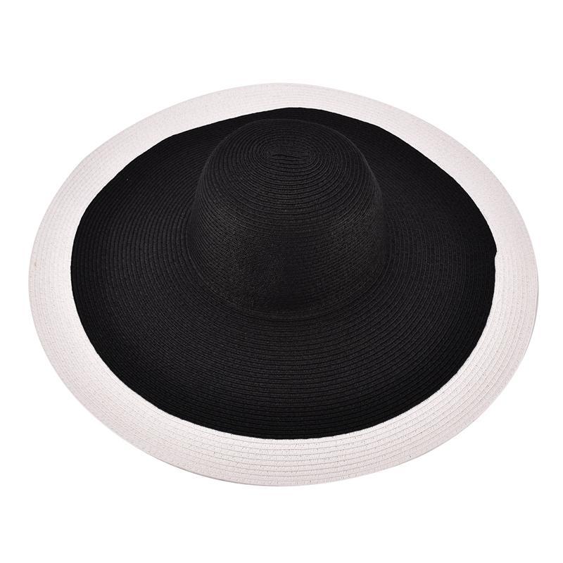 Chapeau de Paille Noir & Blanc