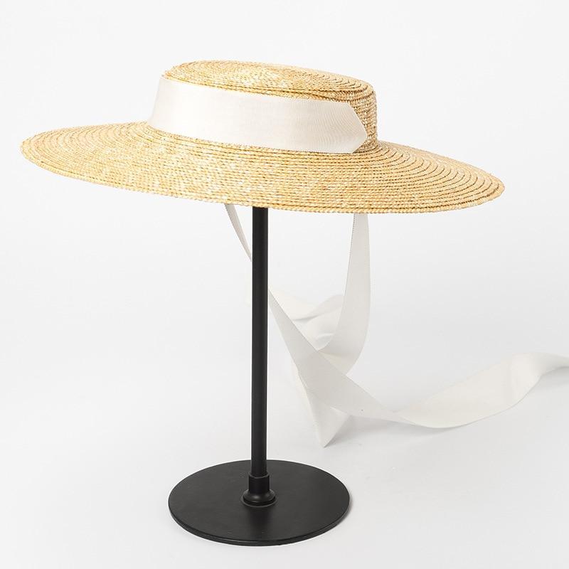 Chapeau de Paille Plat  Marque Parfaite