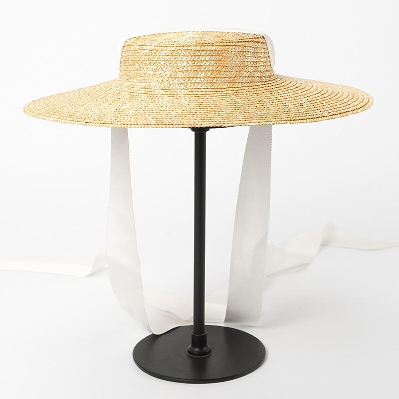 Chapeau de Paille Plat  Marque Parfaite