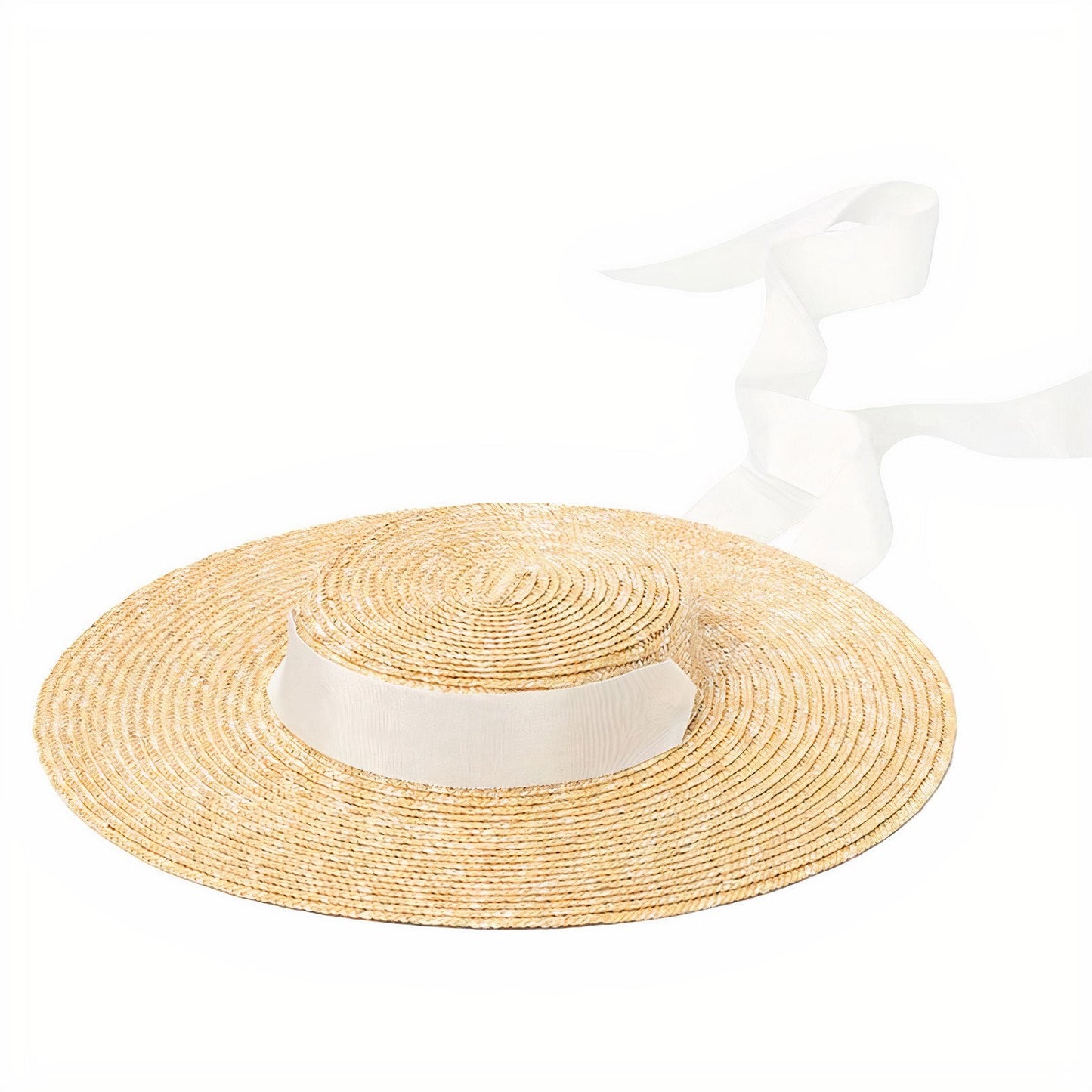 Chapeau de Paille Plat  Marque Parfaite