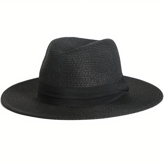 Chapeau de Paille Élégant Pour Homme