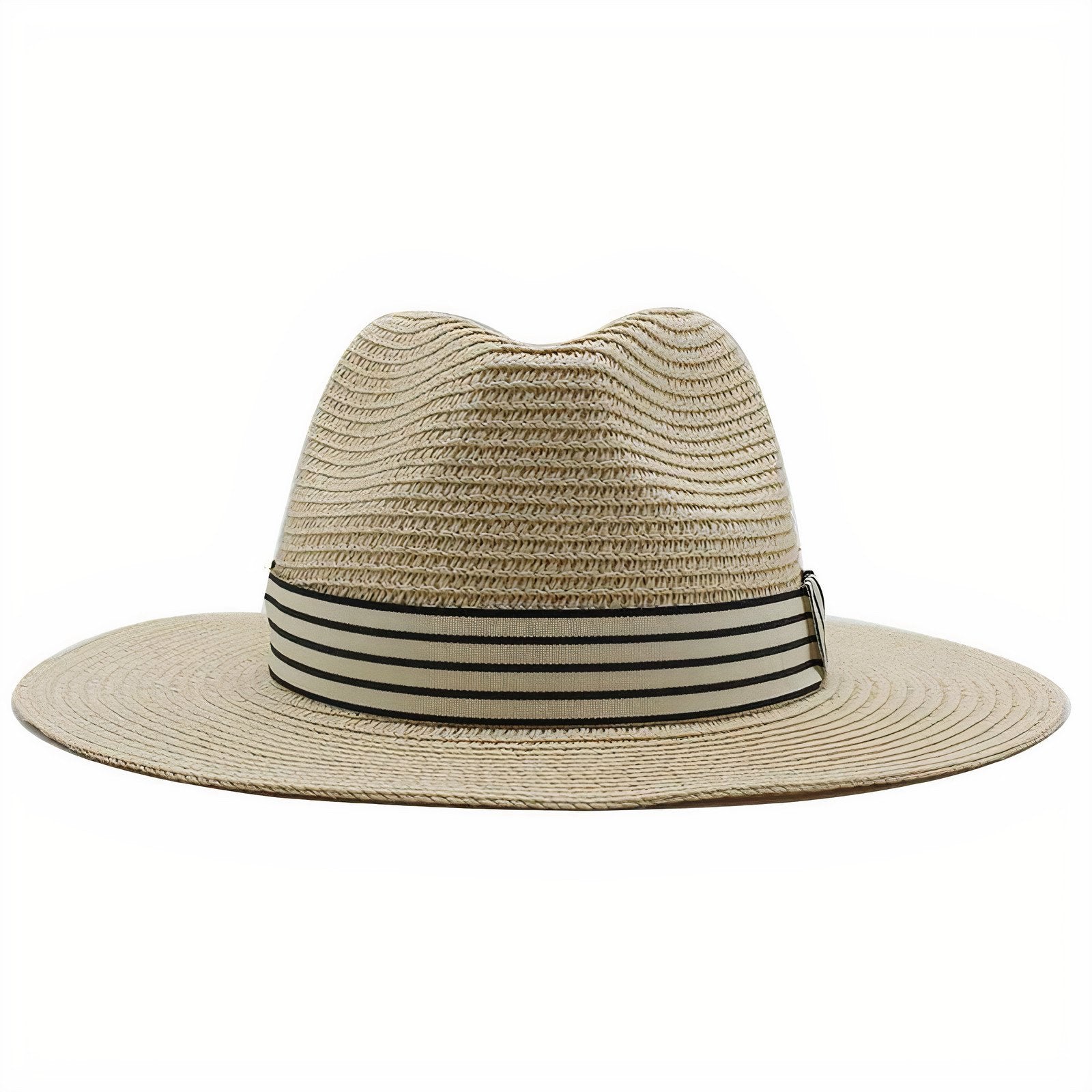 Chapeau de Paille en Tressage de Luxe