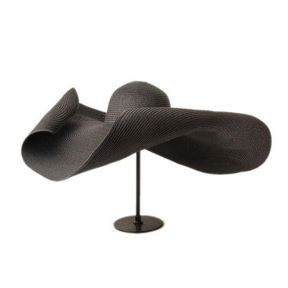 Chapeau de Paille Grand pour Femme  Style Élégant