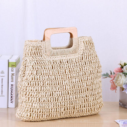 Sac Cabas Paille Grand de Plage  Collection Estivale