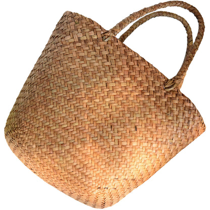 Sac Cabas en Paille pour Faire les Courses