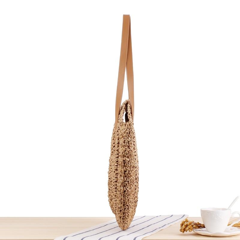 Sac Rond en Paille Tendance & Style