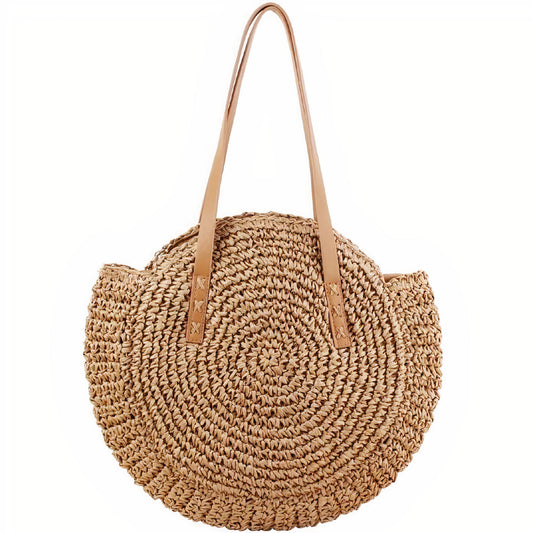 Sac Rond en Paille Tendance & Style