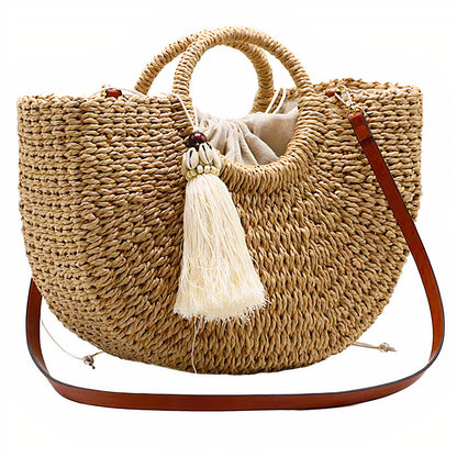 Sac Cabas Paille Plage Chic  Collection Estivale