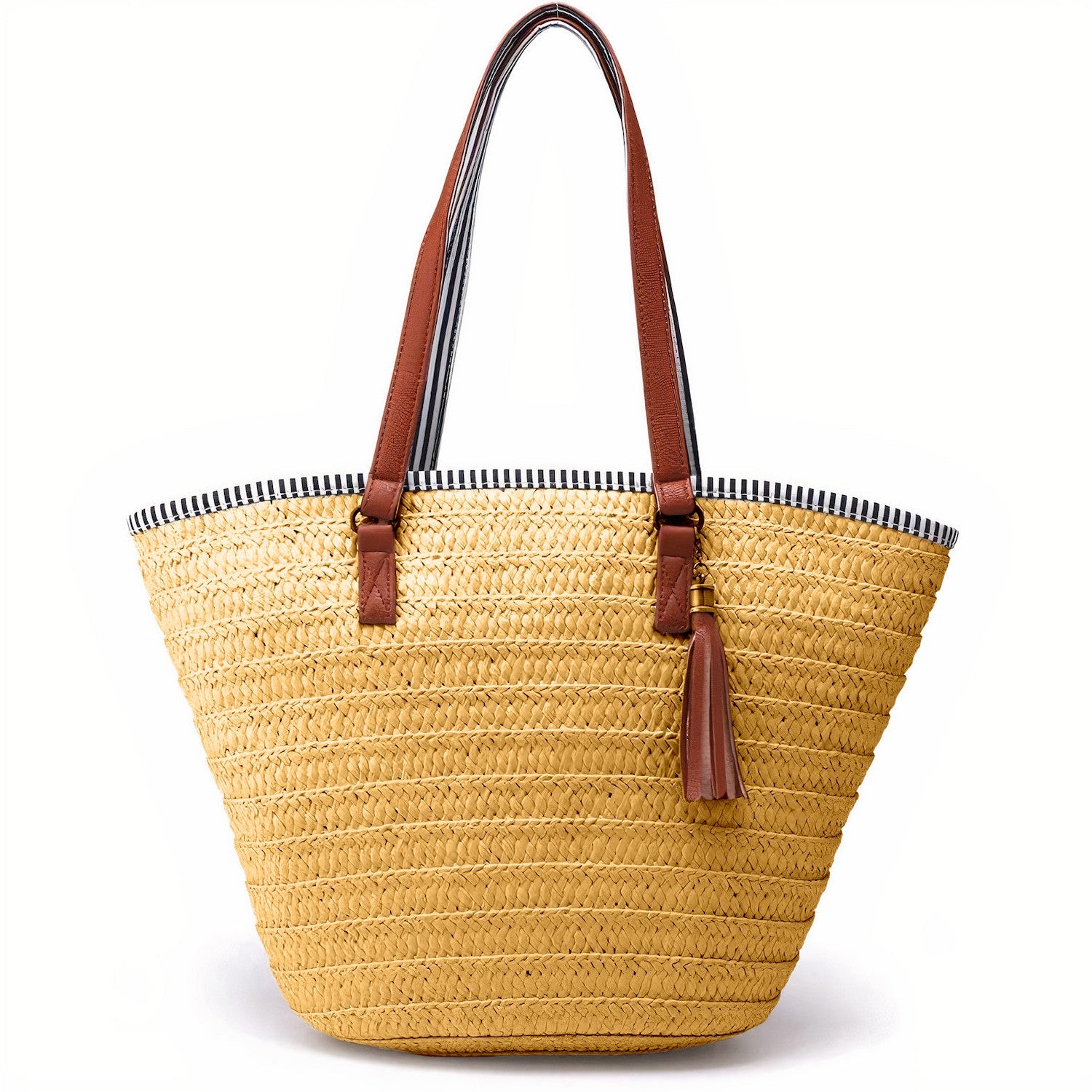 Sac Cabas en Paille de Plage