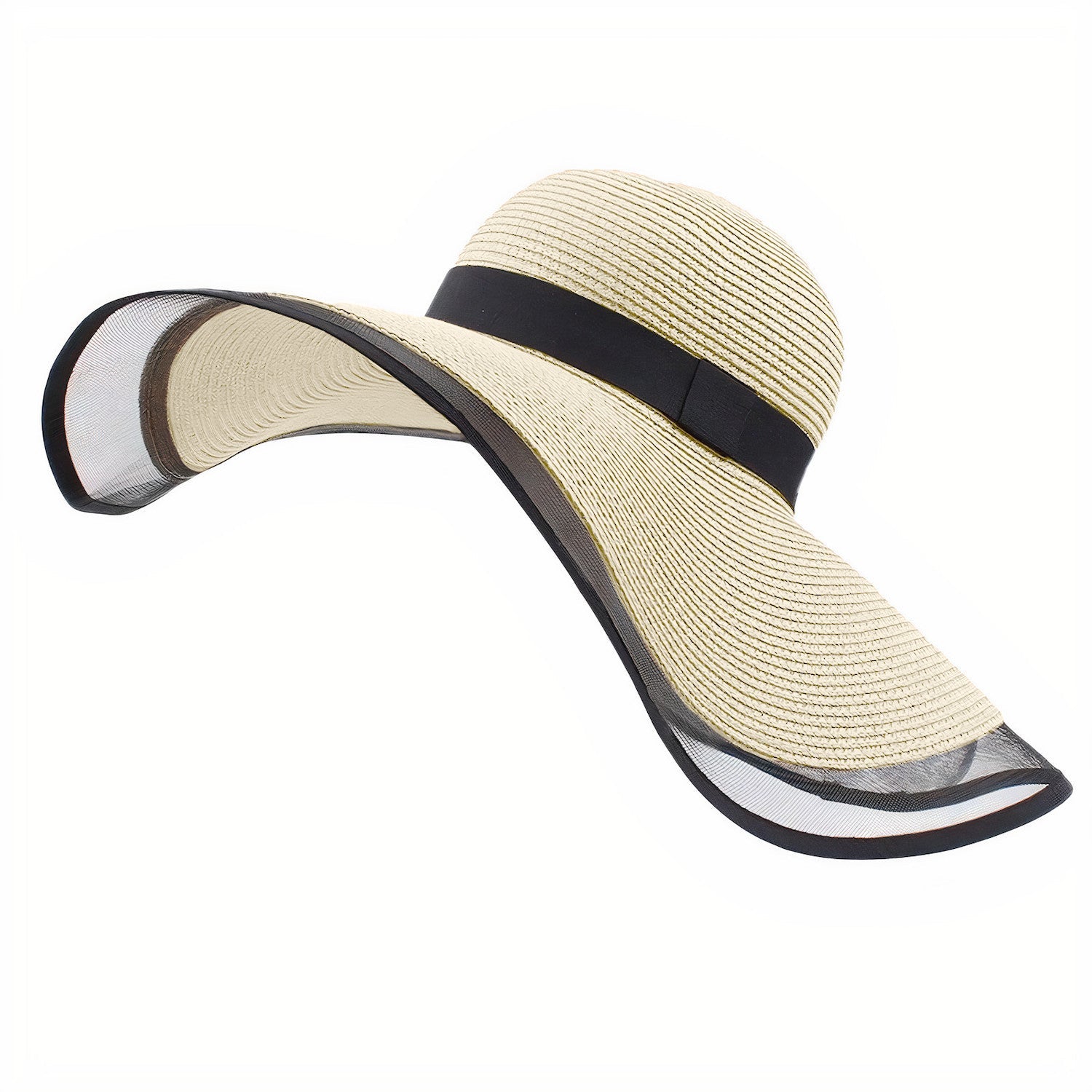 Chapeau de Paille Pliable pour Femme  Élégance Estivale